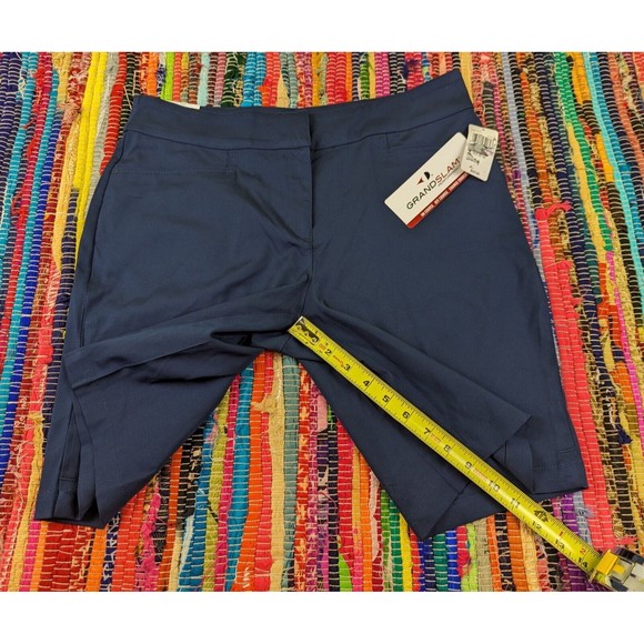 Grand Slam Women 6 Stretch 360 Comfort Waistband Golf Shorts UPF50 Black - Picture 11 of 12